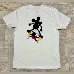 Vans X Disney Collaboration Mickey Mouse Premium T-Shirt Adult Size Medium